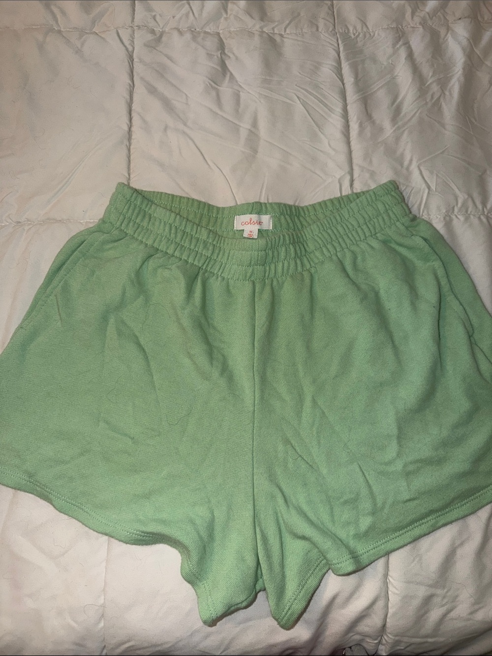 Colsie Mint Green soft Athletic Shorts